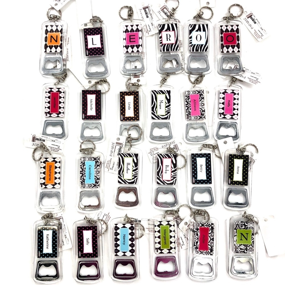 🌷Bright Color Trendy Bottle Opener Keychains